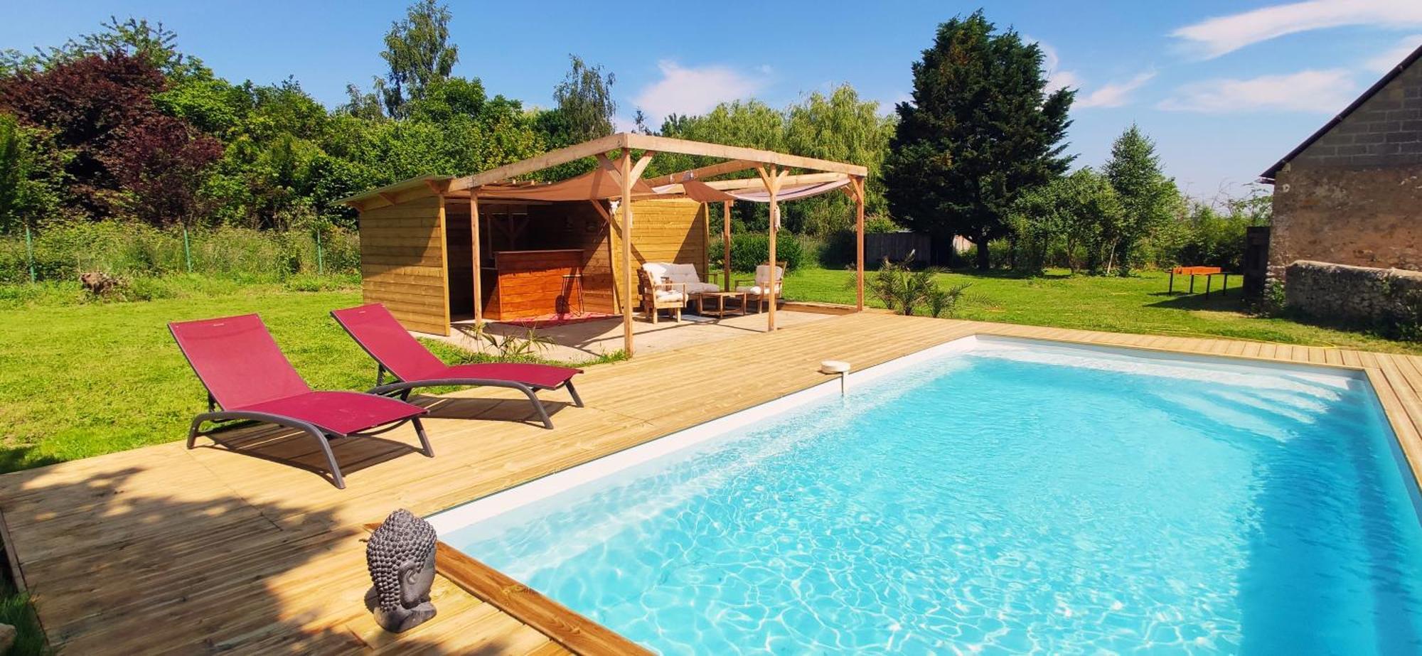 Gite Du Bois Richer 4 Etoiles Avec Piscine Fougere  Exterior photo